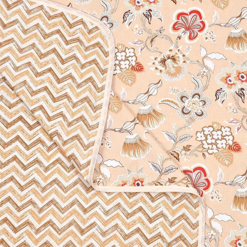 Buy Abhi Cotton Cotton Dohar (Beige) - 185 GSM Dohars from Vaaree