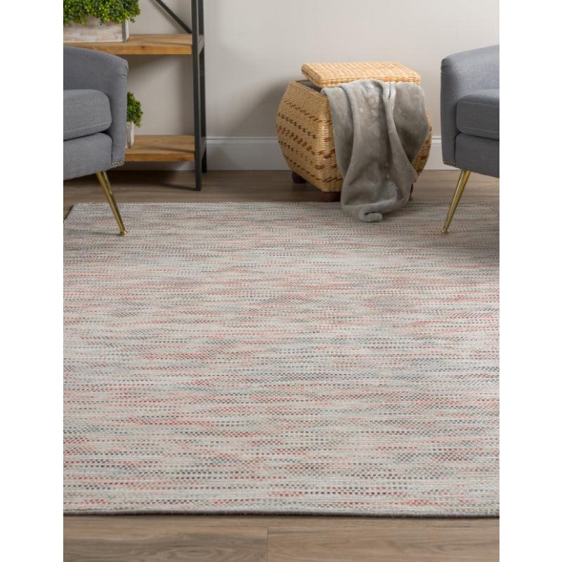 Buy Lasumi Hand Woven Rug - Grey Rugs from Vaaree
