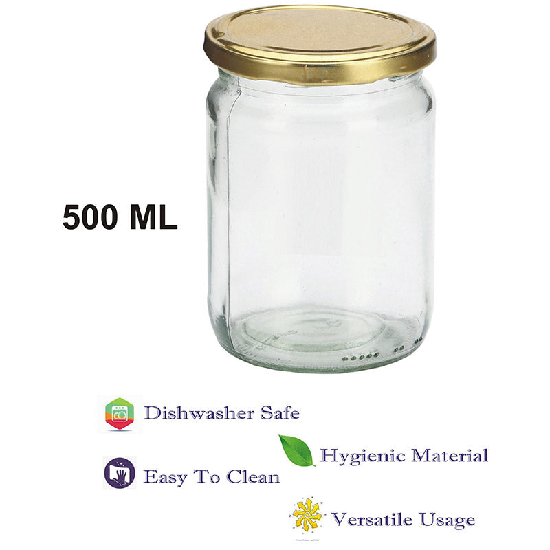 Buy Sona Storage Jar (500 ML) - Set Of Six Jar from Vaaree
