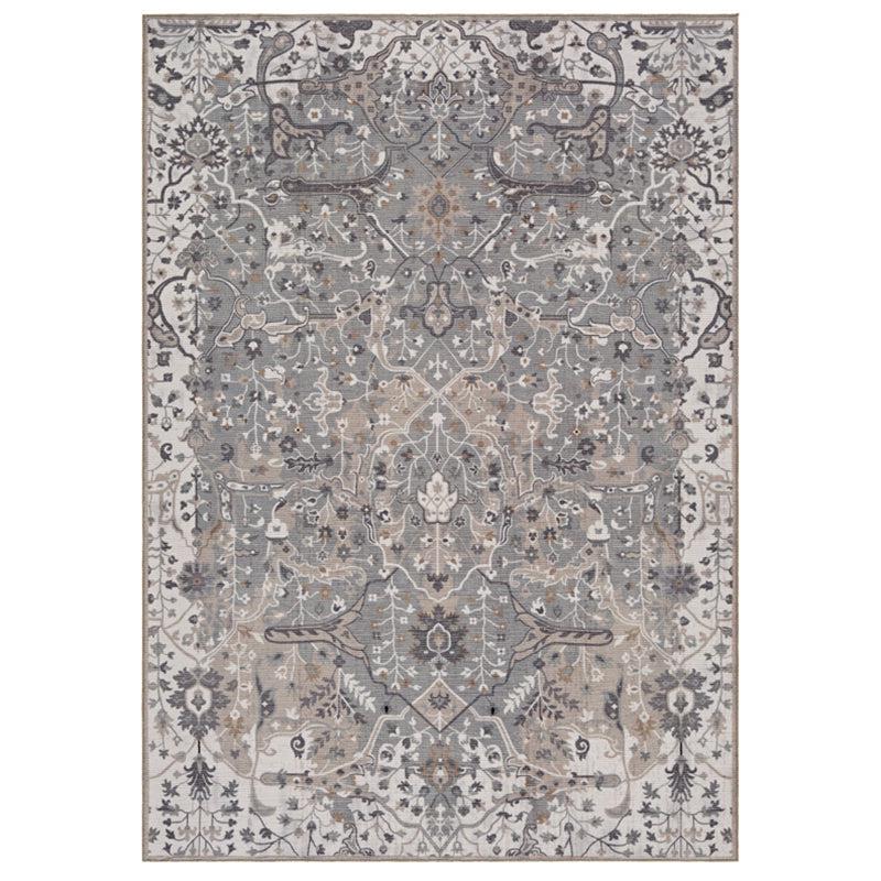 Buy Ruba Ethnic Carpet - Grey Carpet from Vaaree