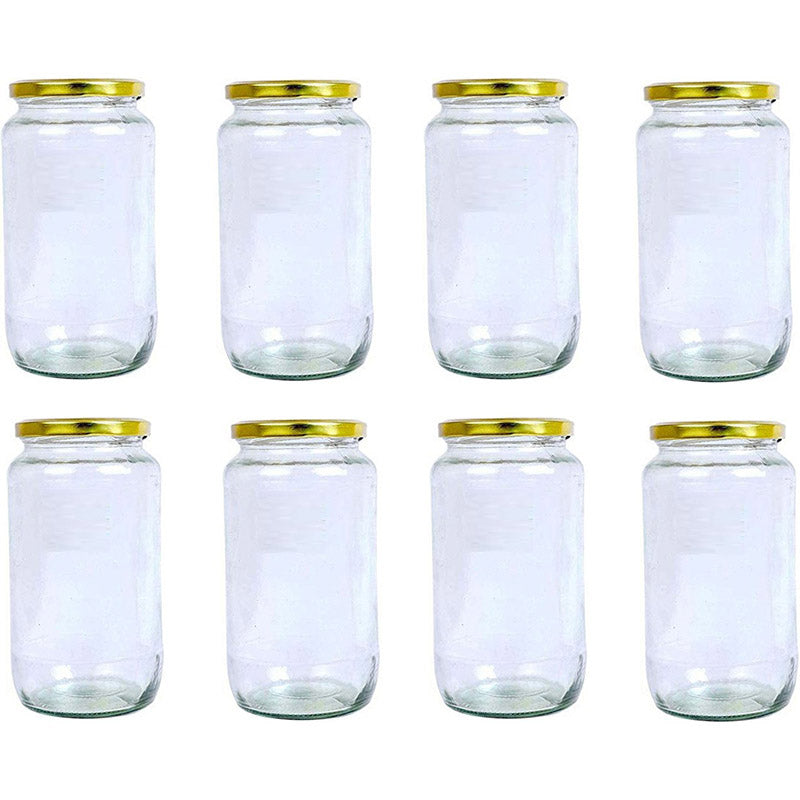 

Sona Storage Jar () - Set Of Eight, Transparent