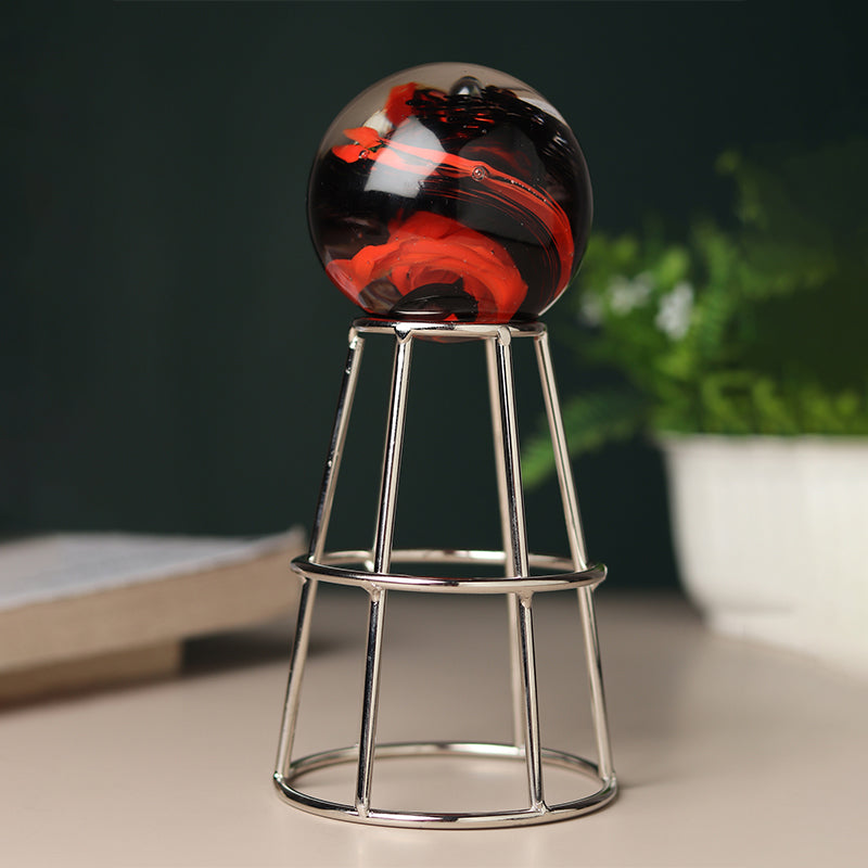

Aiofe Orb Showpiece - Silver & Gold
