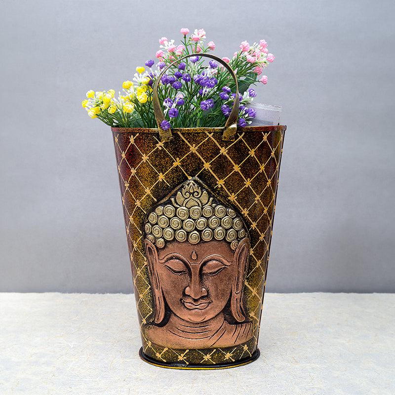 

Buddha Pristine Magazine Holder, Brown