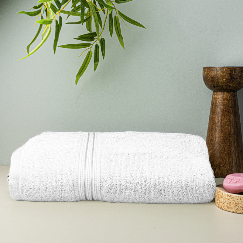 Buy Micro Cotton LuxeDry Solid Bath Towel - White Bath Towels from Vaaree