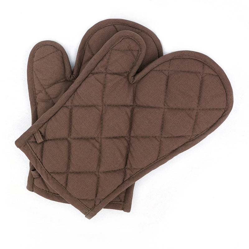 Buy Garde Kitchen Gloves (Brown) - Set Of Two Glove from Vaaree