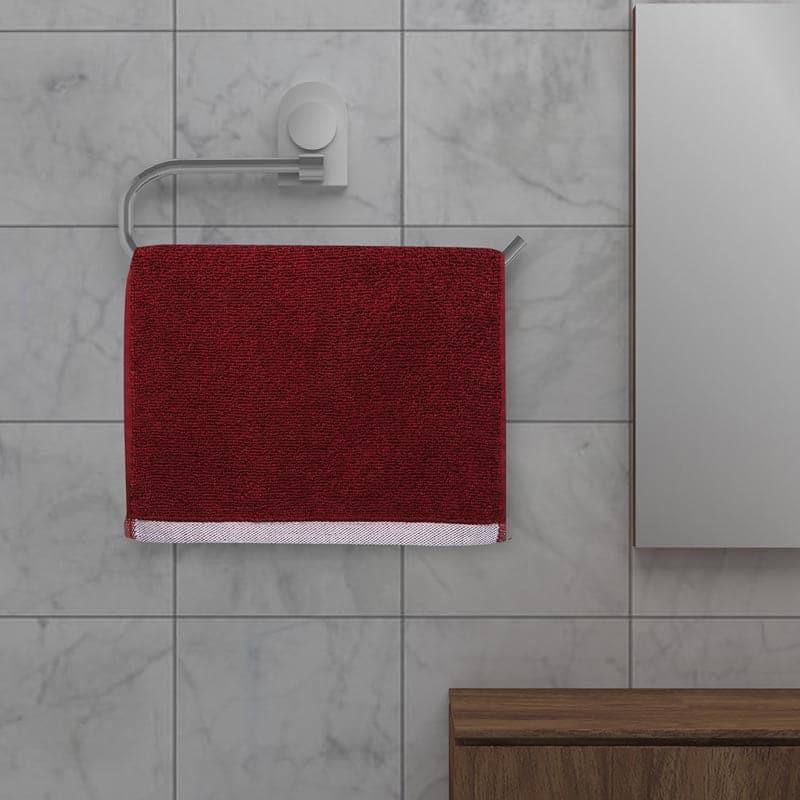 

Hue Haven Face Towel (Maroon) - Set of Four
