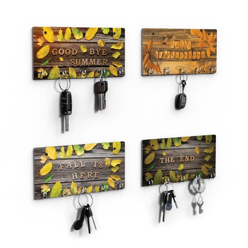 Buy Season Shift Key Holder - Set Of Four Hooks & Key Holders from Vaaree