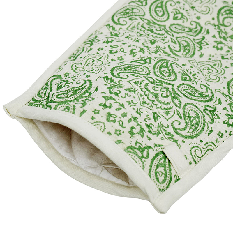 Buy Tapsi Kitchen Gloves (Green) - Set Of Two Glove from Vaaree
