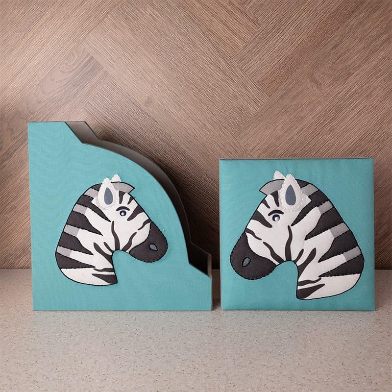 Buy Zebra Zone Organiser Set (Zebra Collection) - Set Of Two Magazine Holder from Vaaree