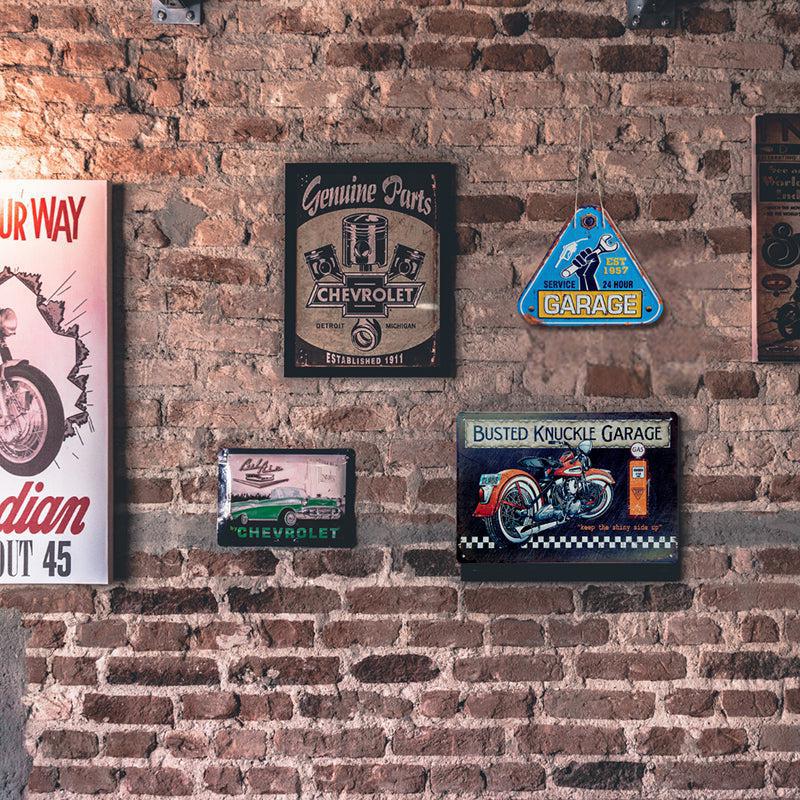 Buy Road Race 1983 Retro Metal Wall Accent Wall Accents from Vaaree