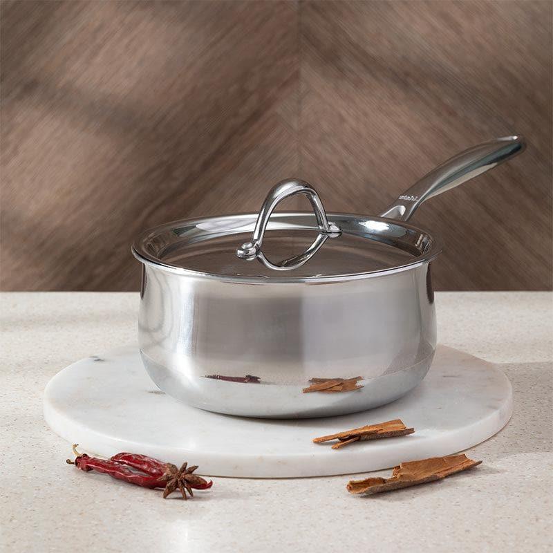 

Flavor Fusion Saucepan With Lid, Grey