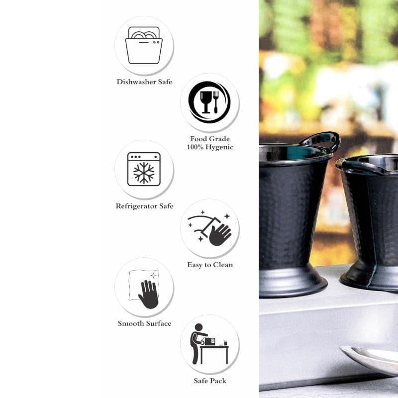 Buy Bucket Bowl (400 ML) - Set Of Two Serving Bowls from Vaaree