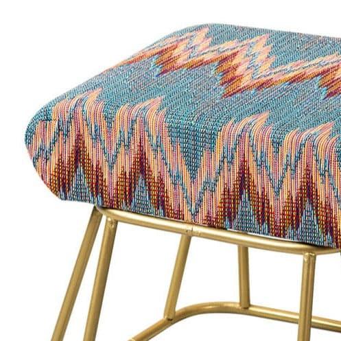 Buy Posha Ottoman And Side Table Combo - Two Piece Set Side & Bedside Tables from Vaaree
