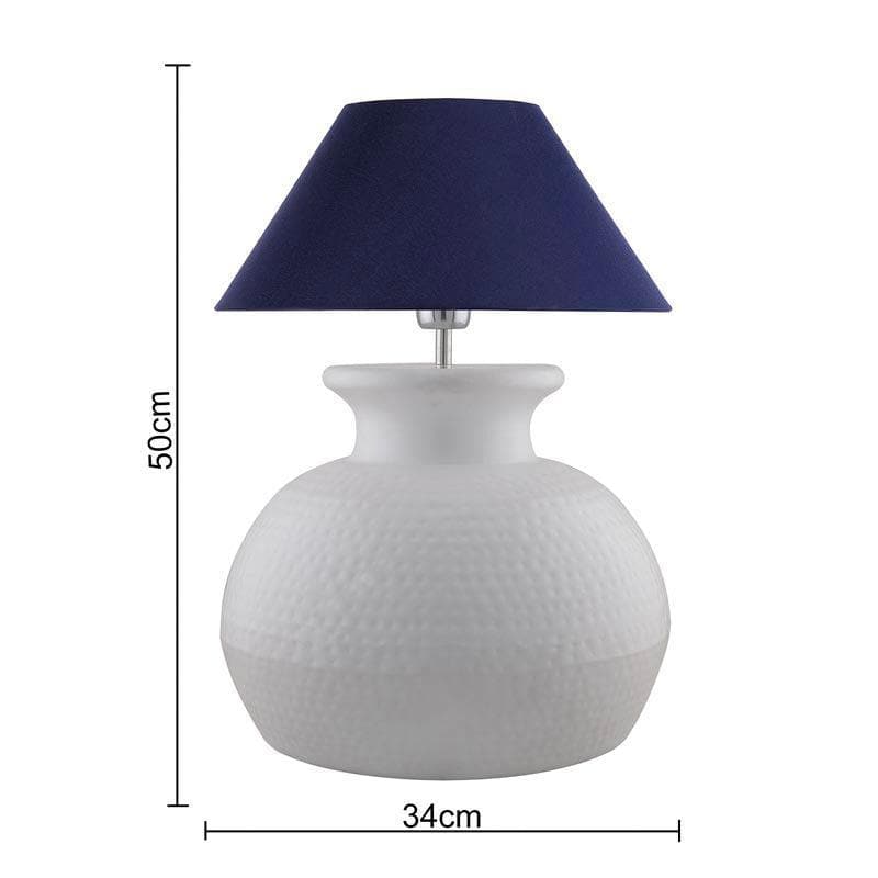 Buy Gleam Quest Table Lamp - Blue Table Lamp from Vaaree