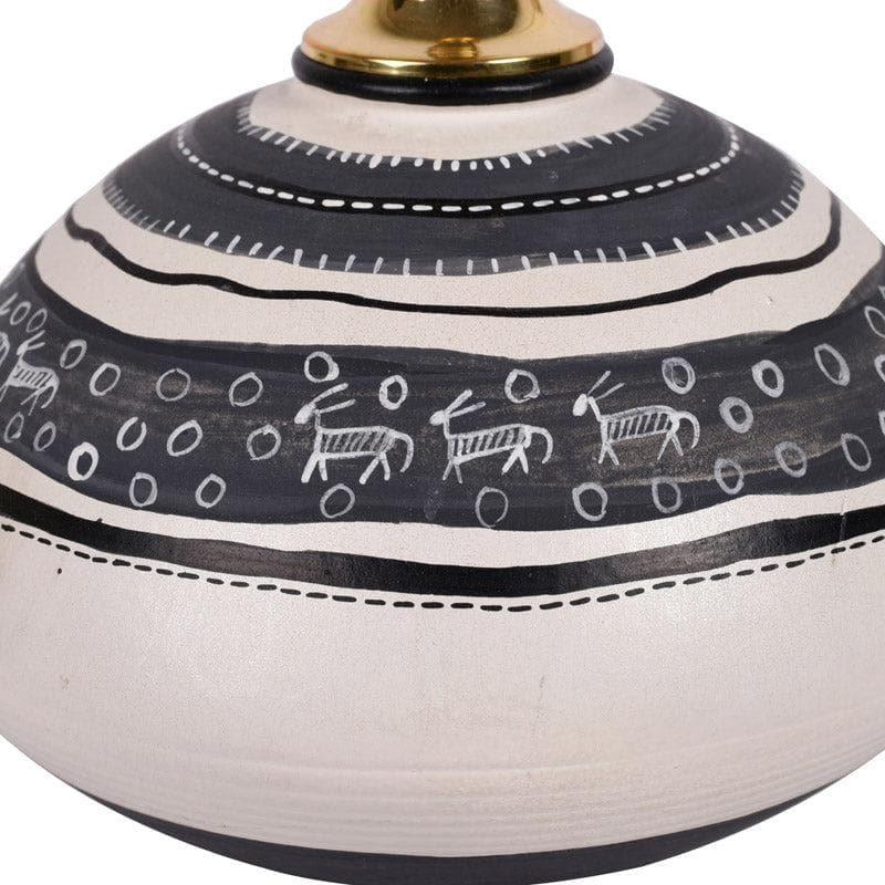 Buy Itaash Terracotta Table Lamp Table Lamp from Vaaree