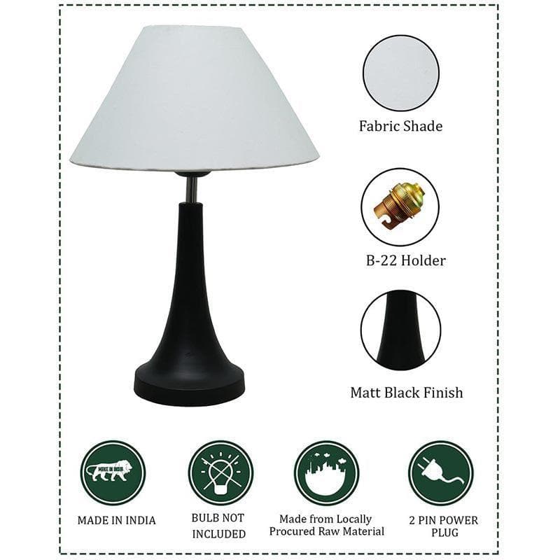 Buy Knox Table Lamp - White Table Lamp from Vaaree