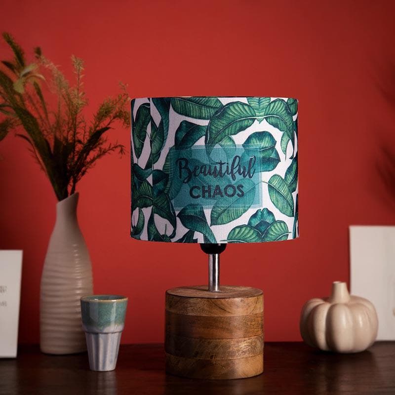 Buy Leafy Chaos Log Stand Table Lamp Table Lamp from Vaaree