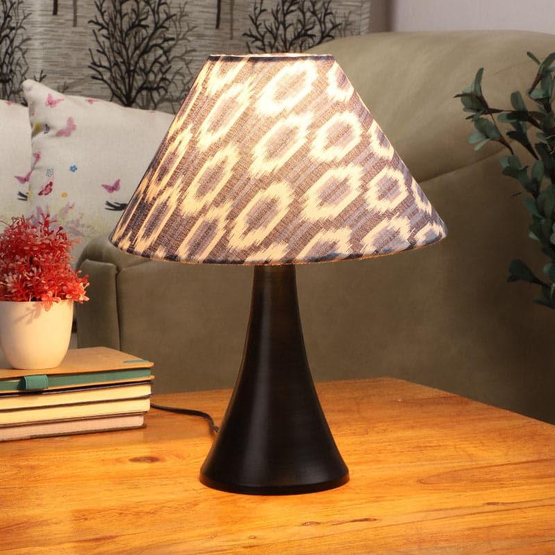 

Lois Bowie Table Lamp, Blue;white