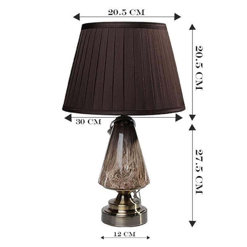 Buy Moonlit Whisper Table Lamp - Brown Table Lamp from Vaaree