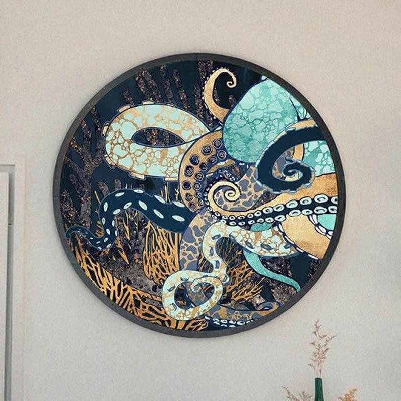 

Mystic Marine Muse Wall Art, Blue