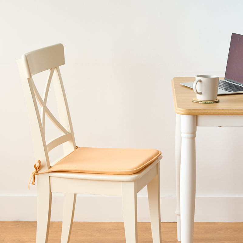 Buy Easesit Foam Chair Pad (Peach) - Set Of Two Chair Pad from Vaaree