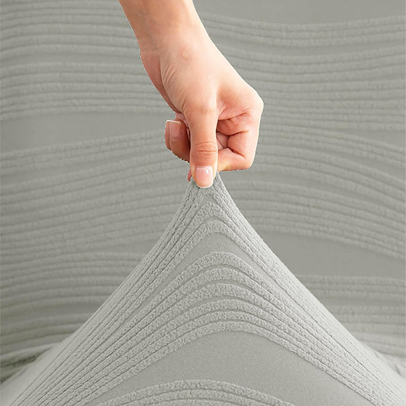 Buy Wrapiq Solid Chair Cover (Light Grey) - Set Of Six Chair Cover from Vaaree