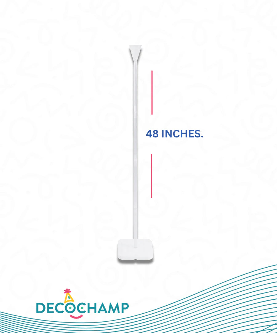 Decochamp Plastic Water Base Stand - (4ft.)