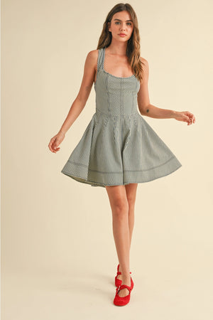 Bailey Stripe Denim Dress - Sage and Co.  