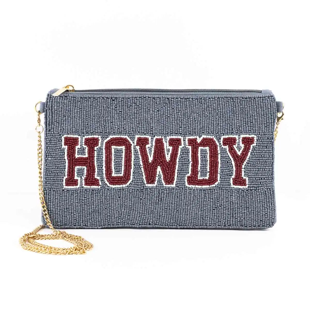 Howdy Beaded Crossbody