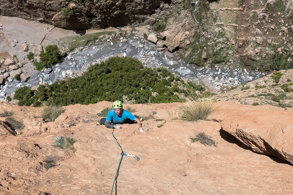 Klaas Willems, Zebda (7b+), Taghia. © Thomas Dauser