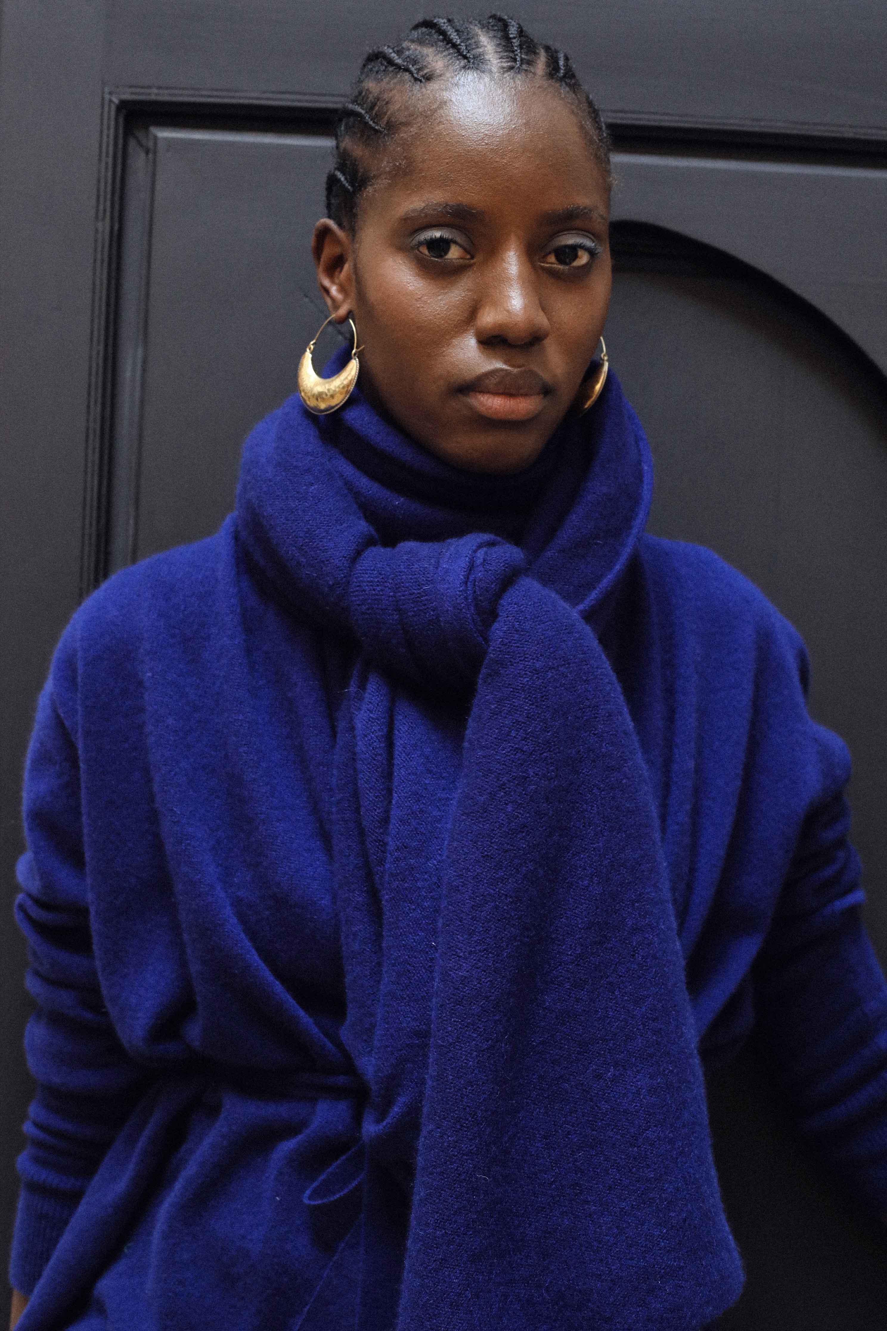 cashmere scarf for women. blue cashmere scarf Ireland