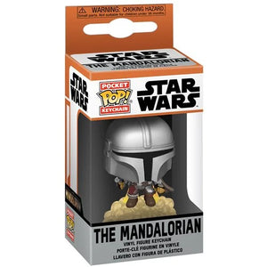 Funko Pocket Pop! Star Wars: The Mandalorian with Blaster Key Chain - JR's Toy World