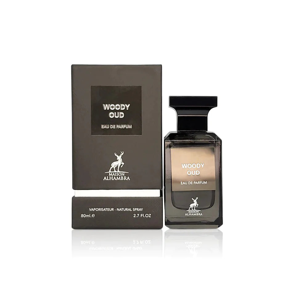 Woody Oud By Maison Alhambra Eau De Parfum 80ml Unisex– FragranceAura