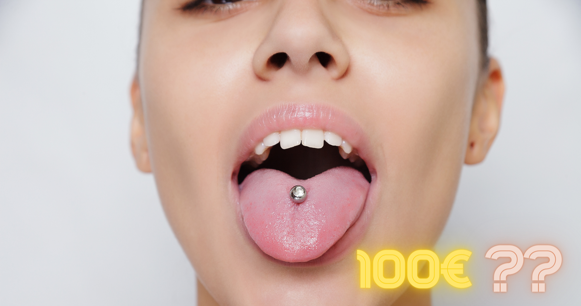 Quel est le prix d'un piercing à la langue ?