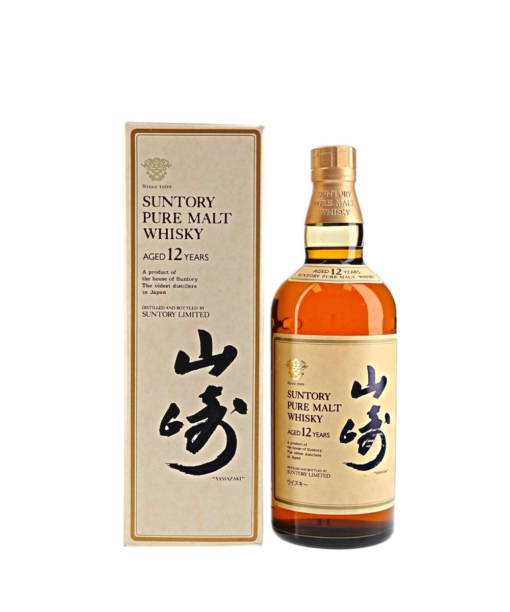 山崎 SUNTORY PURE MALT WHISKY AGED12YEARS-