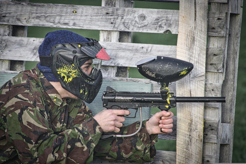 joueur paintball