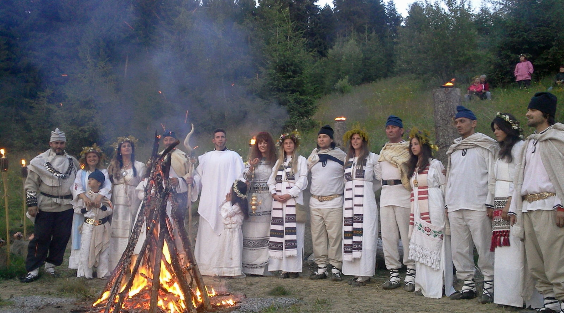 Dacian Sacred Fire ceremony