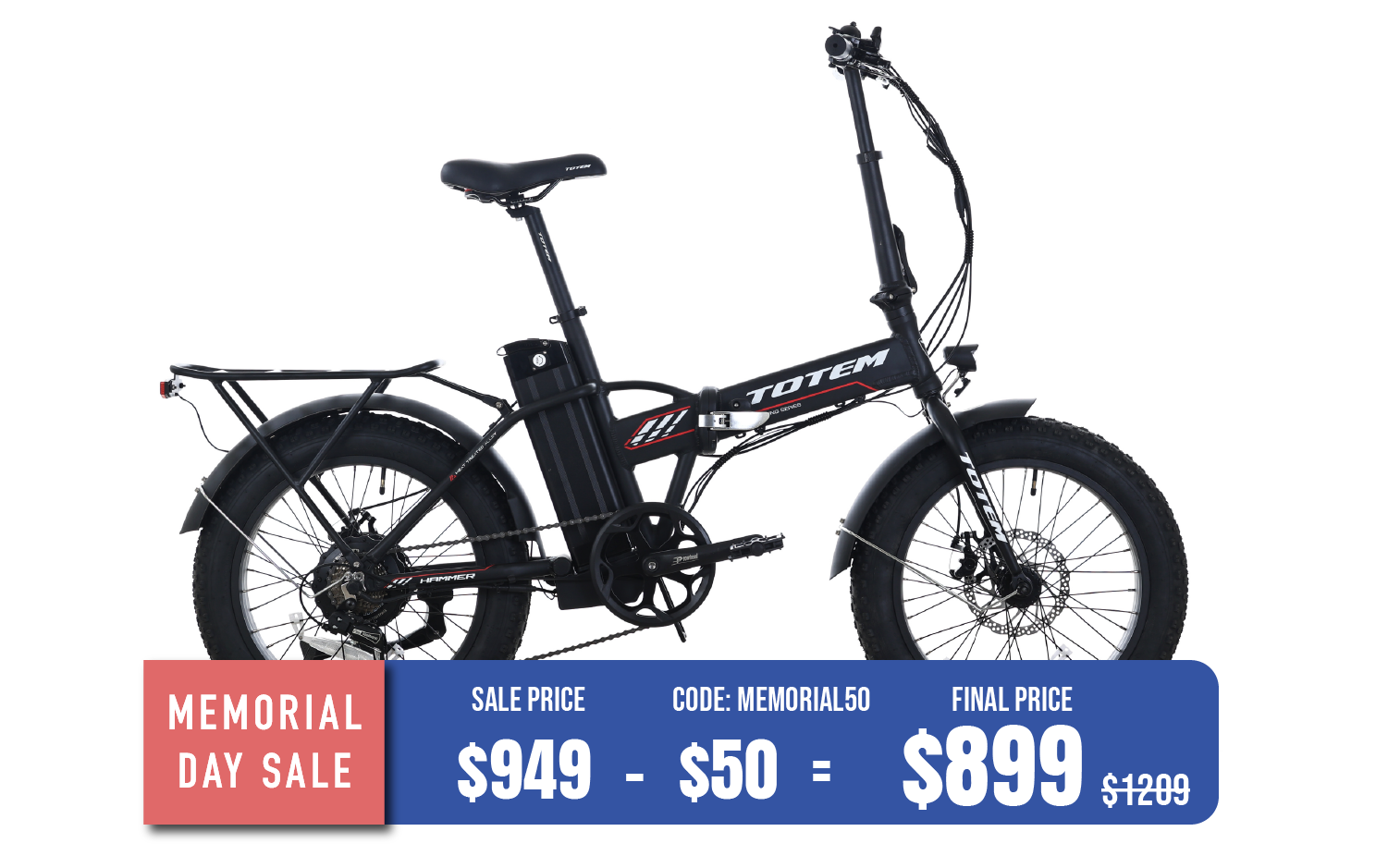 Totem Ebikes Summer Sale