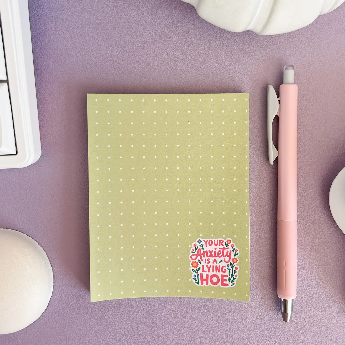 Your Anxiety is a Lying Hoe Notepad
