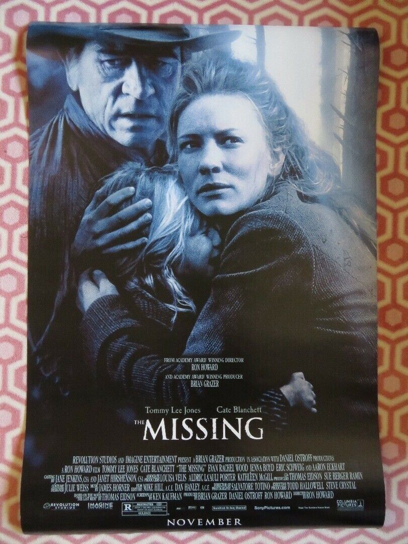 MISSING US ROLLED POSTER CATE BLANCHETT TOMMY LEE JONES 2003 – Rendezvous  Cinema