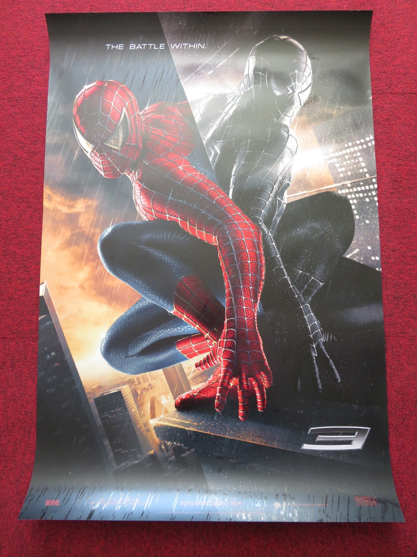 SPIDER-MAN 3 - A US ONE SHEET ROLLED POSTER TOBEY MAGUIRE KISTEN DUNST –  Rendezvous Cinema