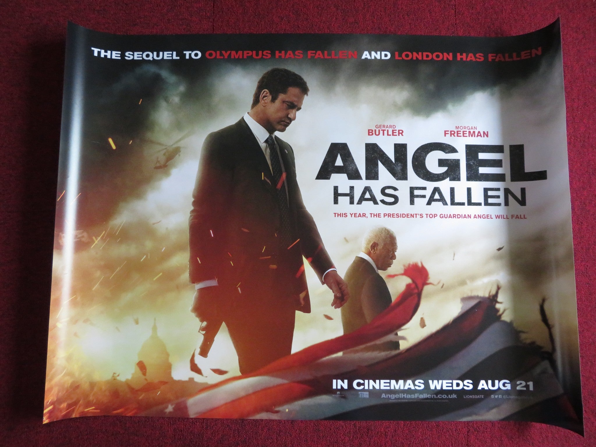 ANGEL HAS FALLEN UK ONE SHEET (27