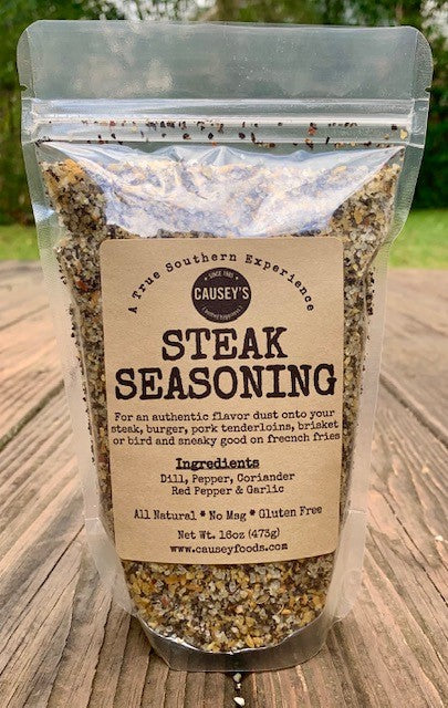 CAUSEY FOODS: SEASONING SALT BLEND TO KICK UP THE FLAVOR