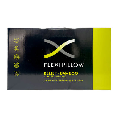 Flexi Pillow - Gel Contour With Bamboo