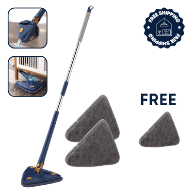 TriMop® | 360° Rotatable Adjustable Cleaning Mop– HomeKnacks®