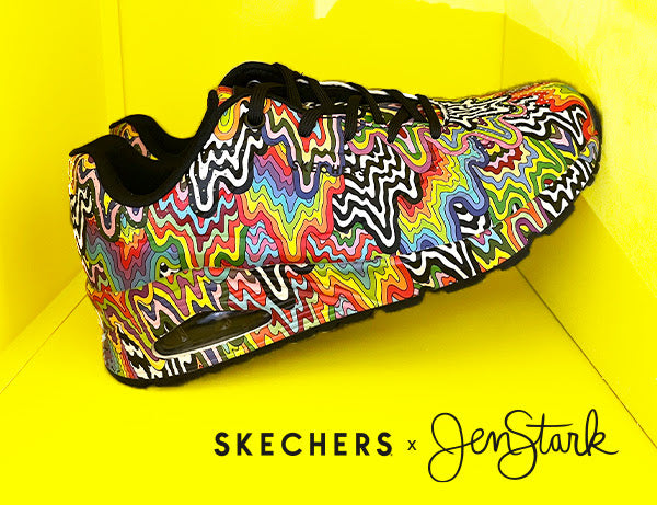 Jen Stark x Skechers