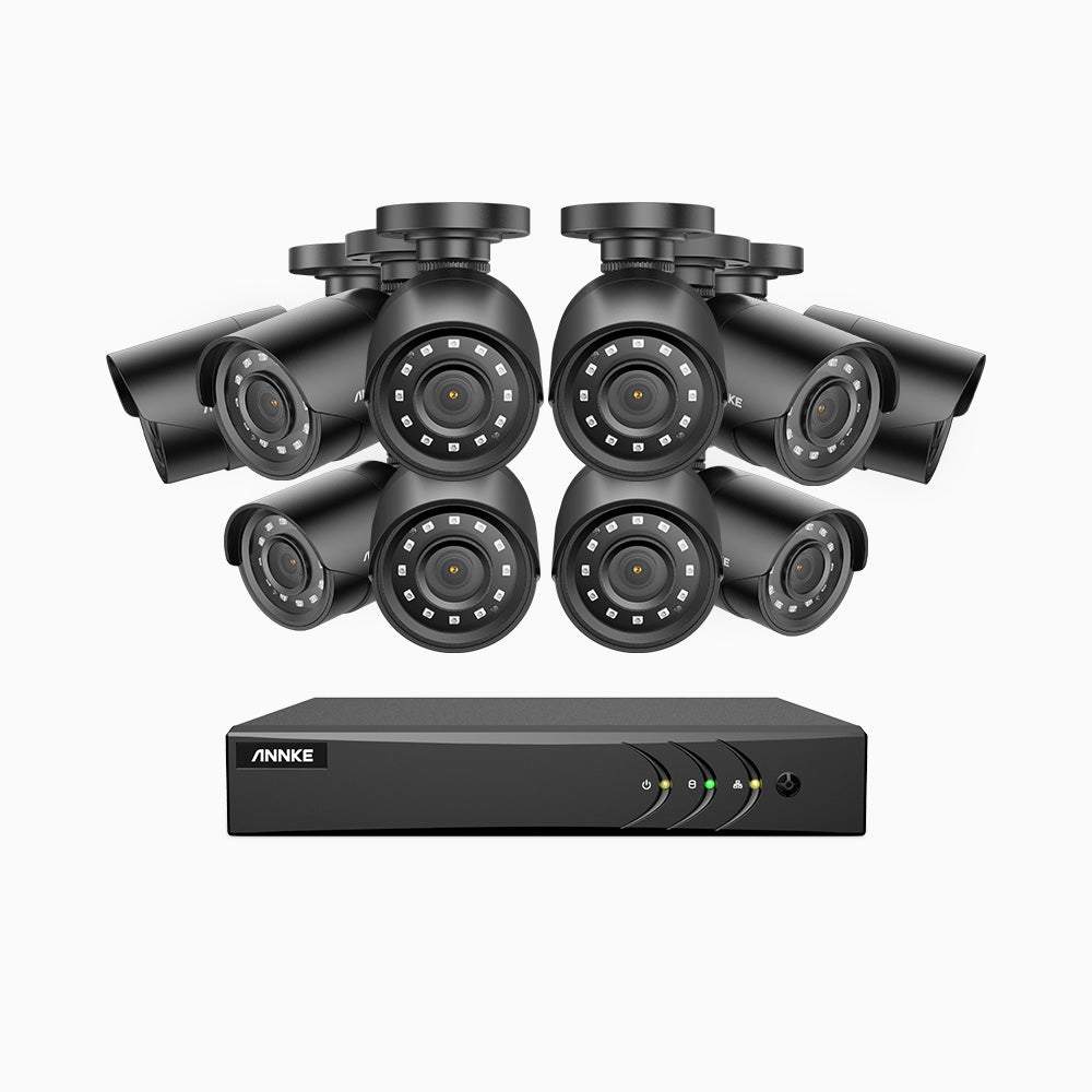 E200 1080P 16 Kanaals 10 Camera Bedraad Beveiligingssysteem - ANNKE Store