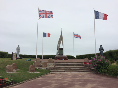 Commando Kieffer Memorial on Sword Beach, Ouistreham, France.