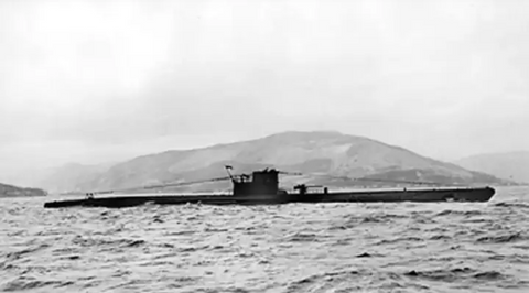 WW2 German U-570 Submarine