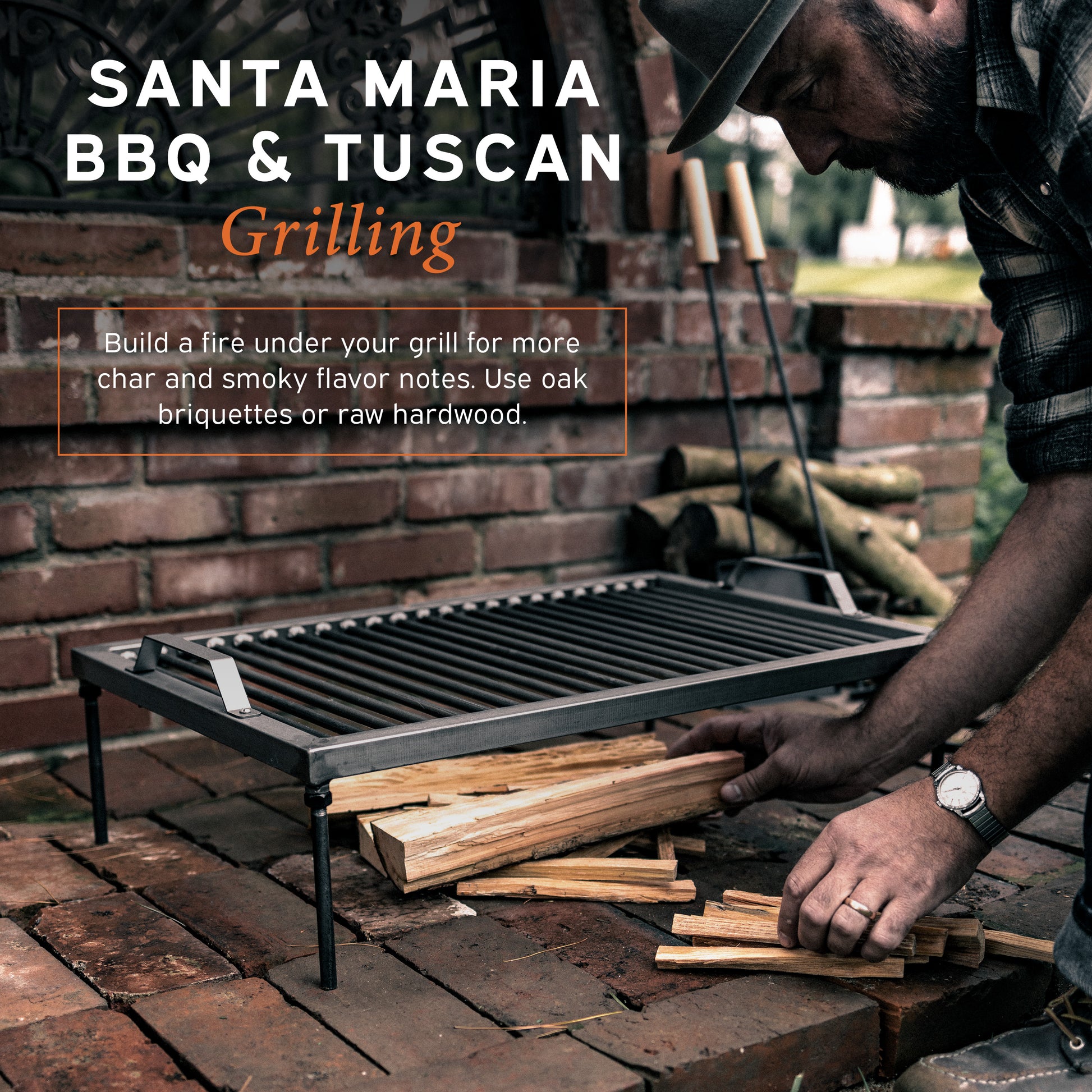 Argentine Grill Set – Hickory